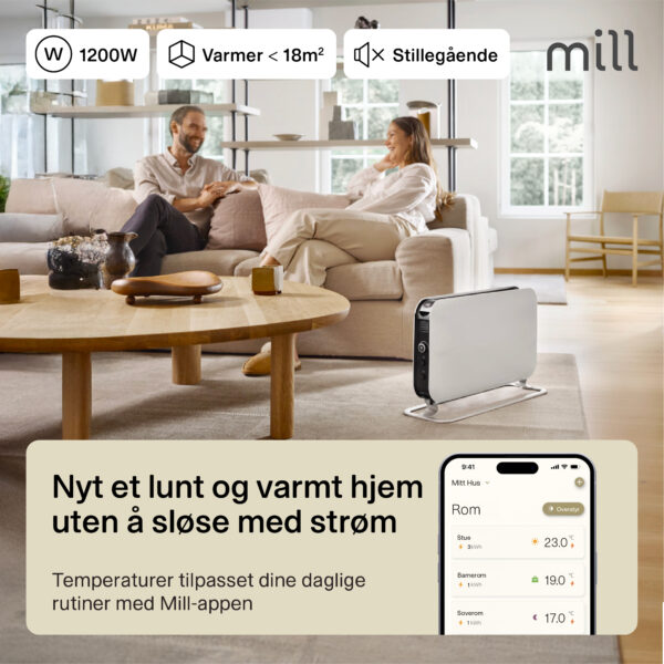 Mill WiFi Portable Heater 1200W - Image 3
